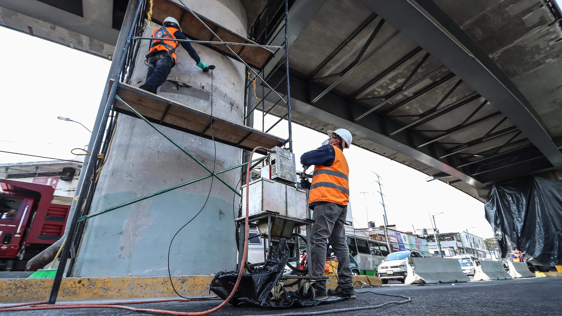 Metro-Linea 12-Dorada-STC-Columnas-Reforzamiento (2)